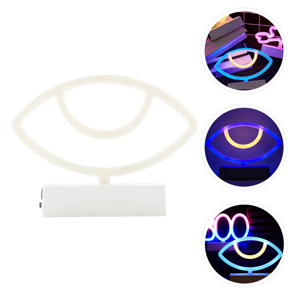 

Theme Night Lamp LED Neon Light Desktop Light without Battery