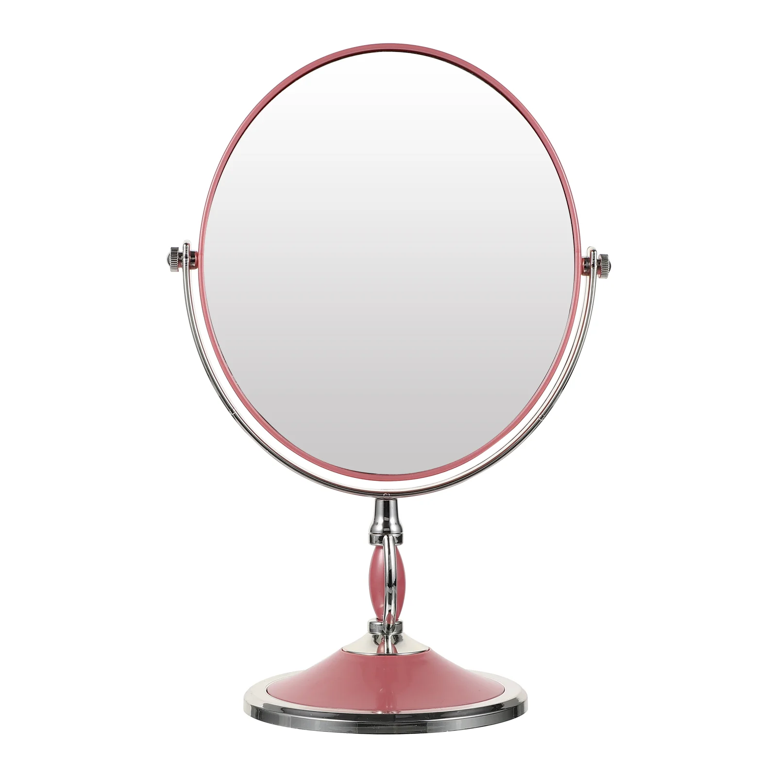 

Настольное зеркало для макияжа двухстороннее вращающееся увеличительное зеркало для туалетного столика
