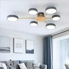 Современные Люстры, 8 головок, светодиодные лампы светильник гостиной, столовой, спальни, детской комнаты, кухни, подвесные светильники