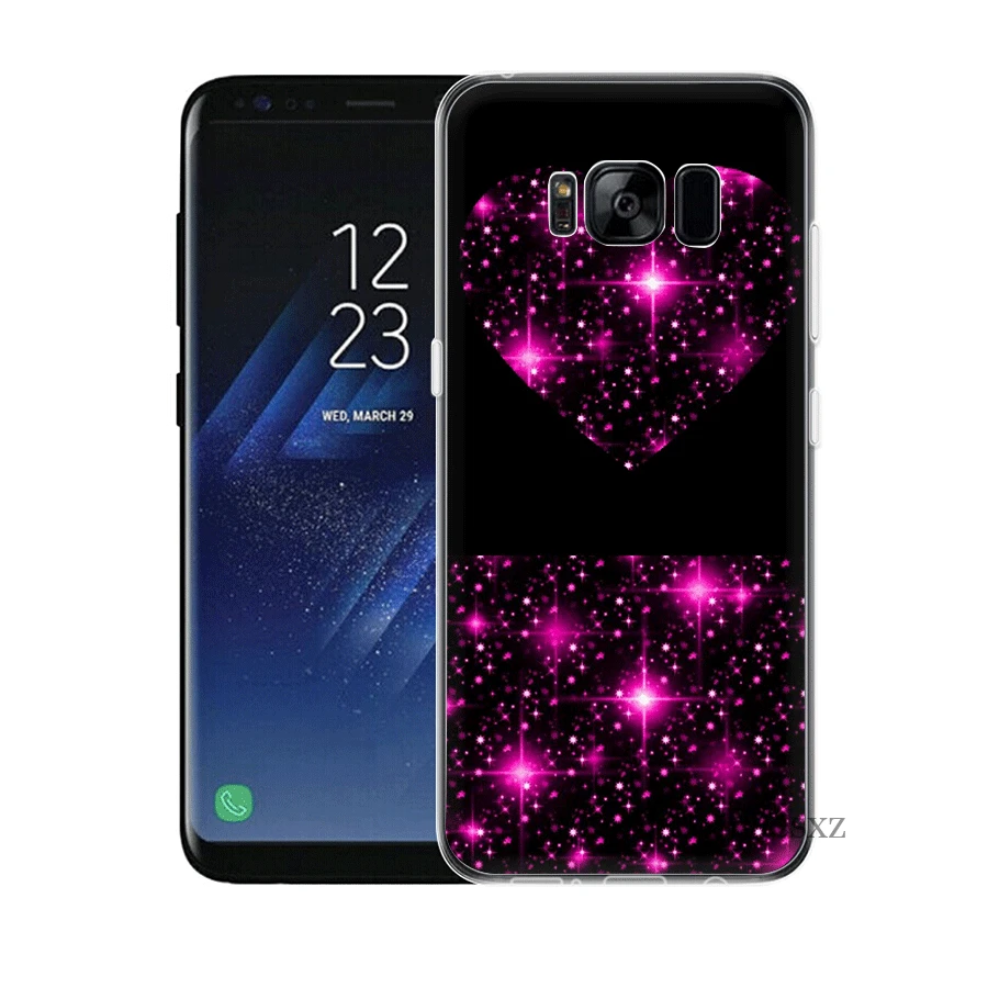 Чехол для мобильного телефона samsung Galaxy J7 J6 J5 J3 J2 J1 Prime Жесткий фиолетовый блеск