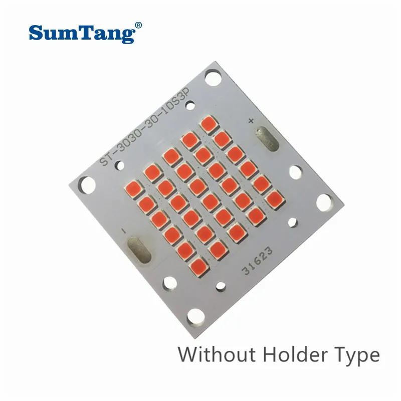 5 шт./лот 380-840nm полный спектр Растениеводство светодиодный чип 30 Вт 3030 Pcba COB светодиодный