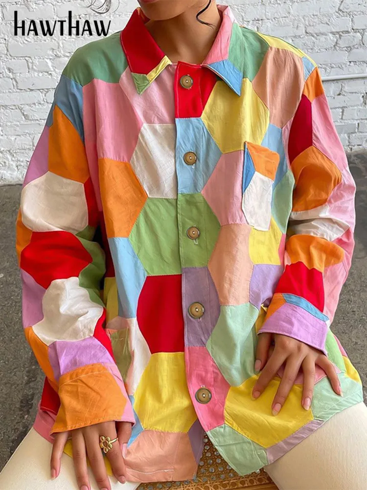 

Женская блузка с длинным рукавом, на пуговицах