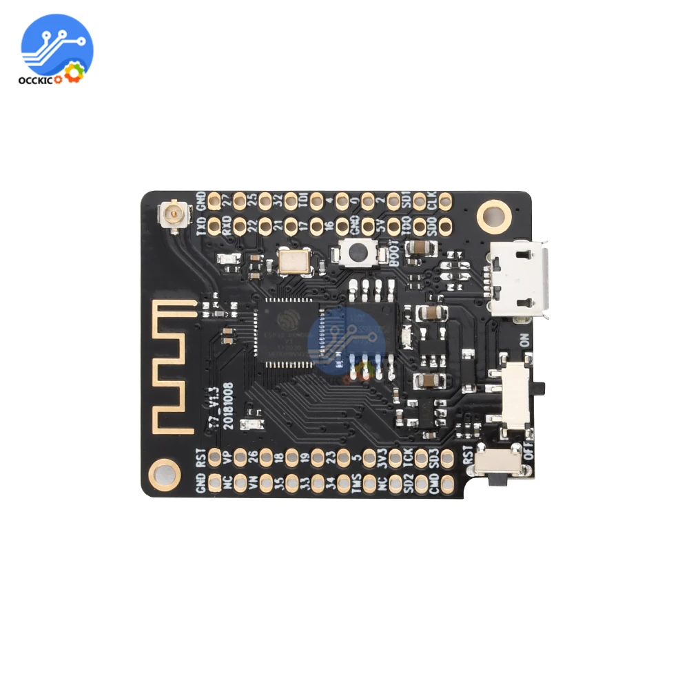 Макетная плата T7 V1.3 MINI32 ESP32 Rev1 (rev one) с поддержкой Wi-Fi и Bluetooth |