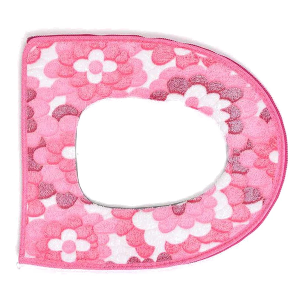 2 шт./компл. Роскошный чехол для унитаза с цветочным принтом аксессуары мягкий