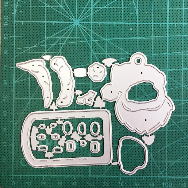 

Craft dies Santa bookmark label tag Metal Cutting Dies For DIY Scrapbooking dies Album Card Decor Embossing Folder Stencils dies