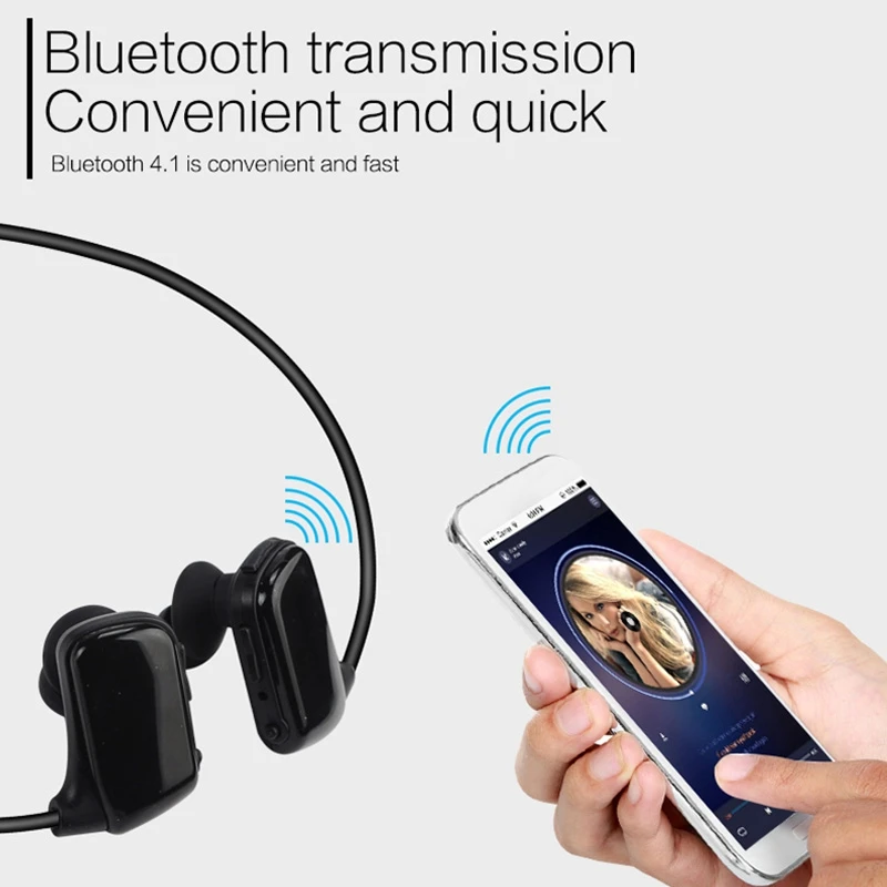 W273 8 Гб спортивный MP3-плеер наушники 2 в 1 музыкальные Mp3 Wma Цифровой музыкальный