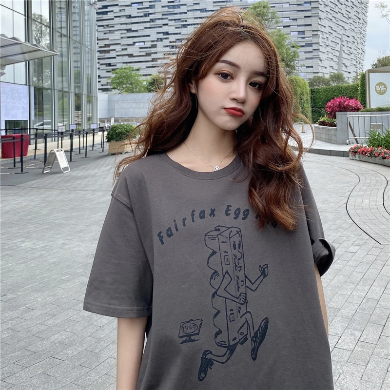 

Ins super hot summer new Korean loose short sleeve T-shirt