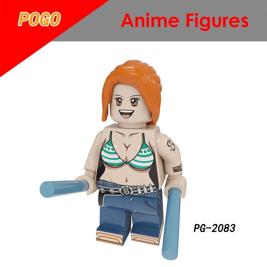 PG8244 Один Кусок Луффи Зоро Чоппер Shanks Vinsmoke Sanji Franky строительные блоки кирпичи
