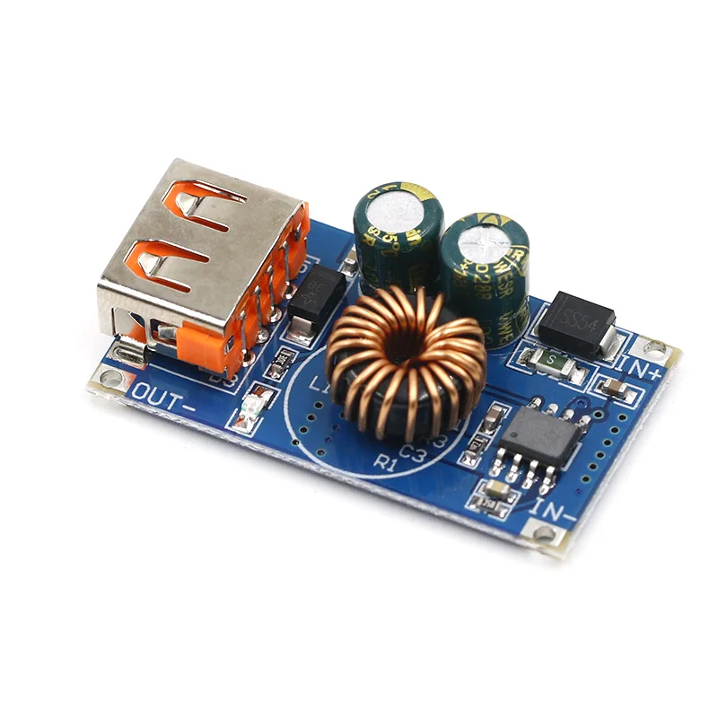 USB DC понижающий модуль 12V 24V постоянного тока до QC2.0 QC3.0 быстрая зарядка мобильный