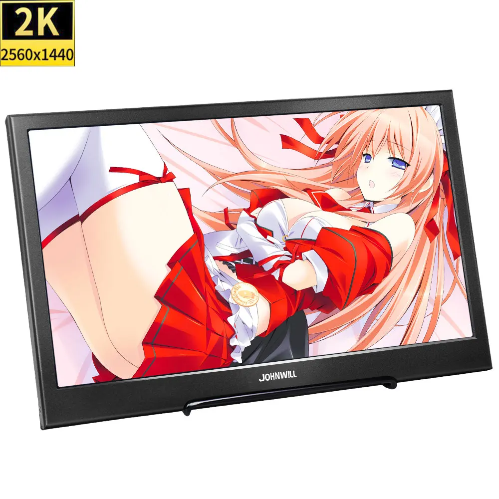 13,3 дюймов ips 2k портативный компьютерный монитор ПК HDMI PS3 PS4 Xbox 1080P ЖК-дисплей игровой монитор для Raspberry Pi Windows 7 8 10