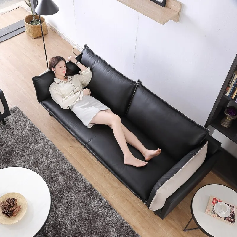 Офисный диван чайный столик оптовая продажа искусственный простой современный