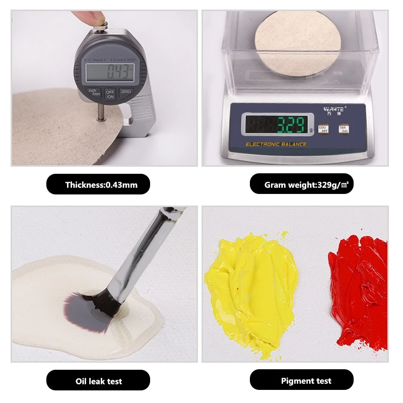 Профессиональный пустой холст для рисования Ширина 28 см/рулон многослойная