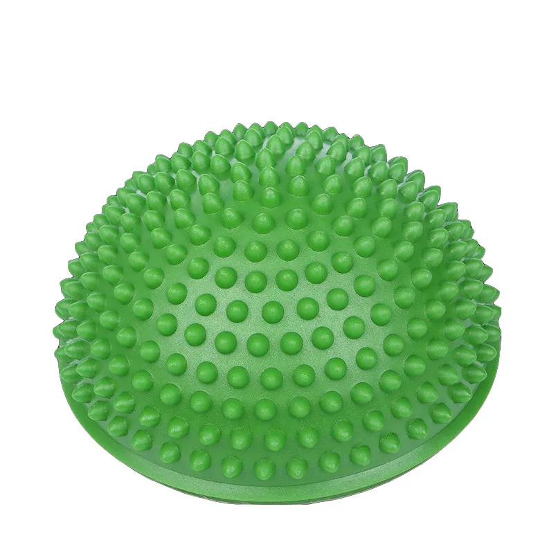 F 1 шт. ПВХ Наружная игрушка Спортивная надувная полусфера балансировка тренировка тактильная Точка Массаж инструктор по упражнениям мяч для детей - Цвет: F