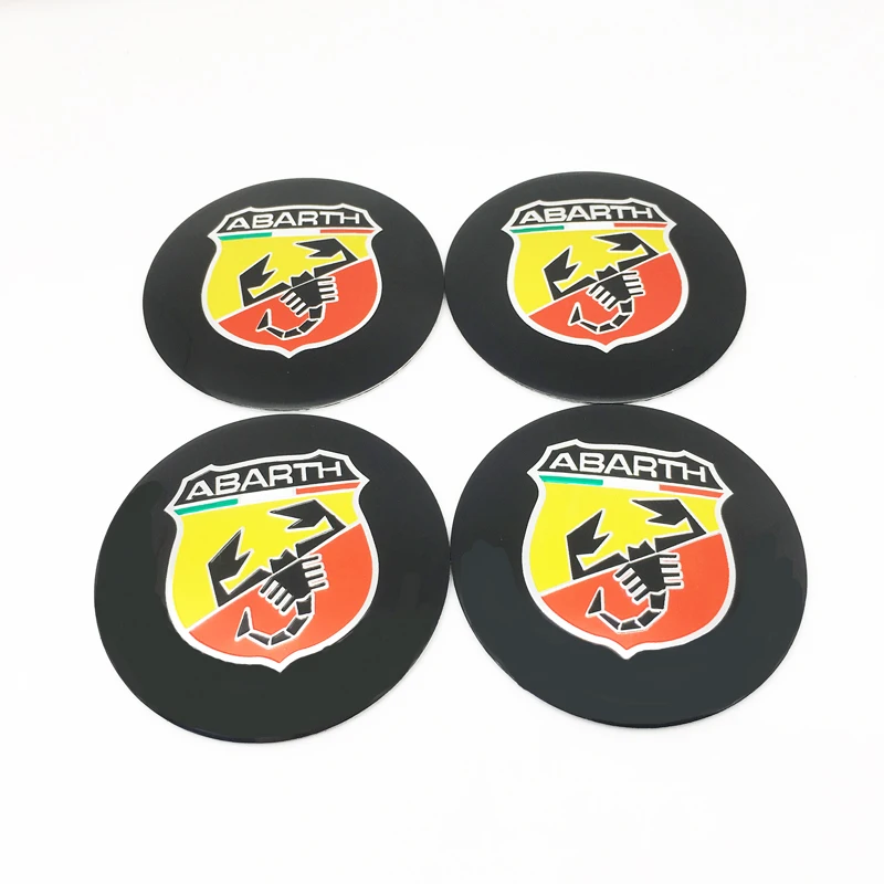 4 шт. 56 5 мм Центральная втулка колеса автомобиля крышка стикер обод эмблема для Fiat