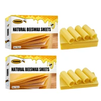 wax foundation sheets 10 pcs or 30 pcs beeswax sheet diy candle making kit for adults and kids natural beeswax candlemaking bee