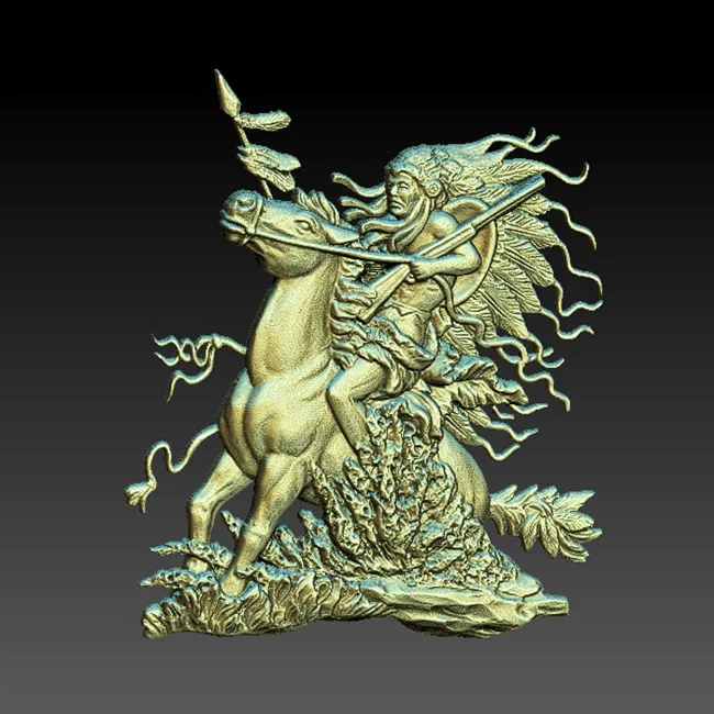3D STL модель рельеф для ЧПУ-роутера гравировального 3D-принтера Artcam