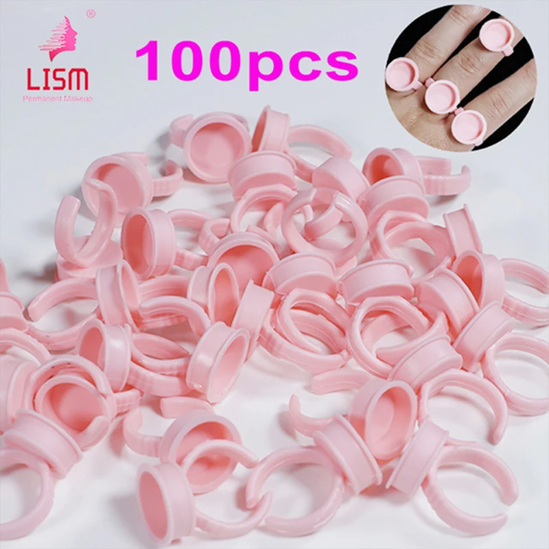 100 шт. одноразовые микроблейдинг Tebori Rosa пигментные чернила для татуировок