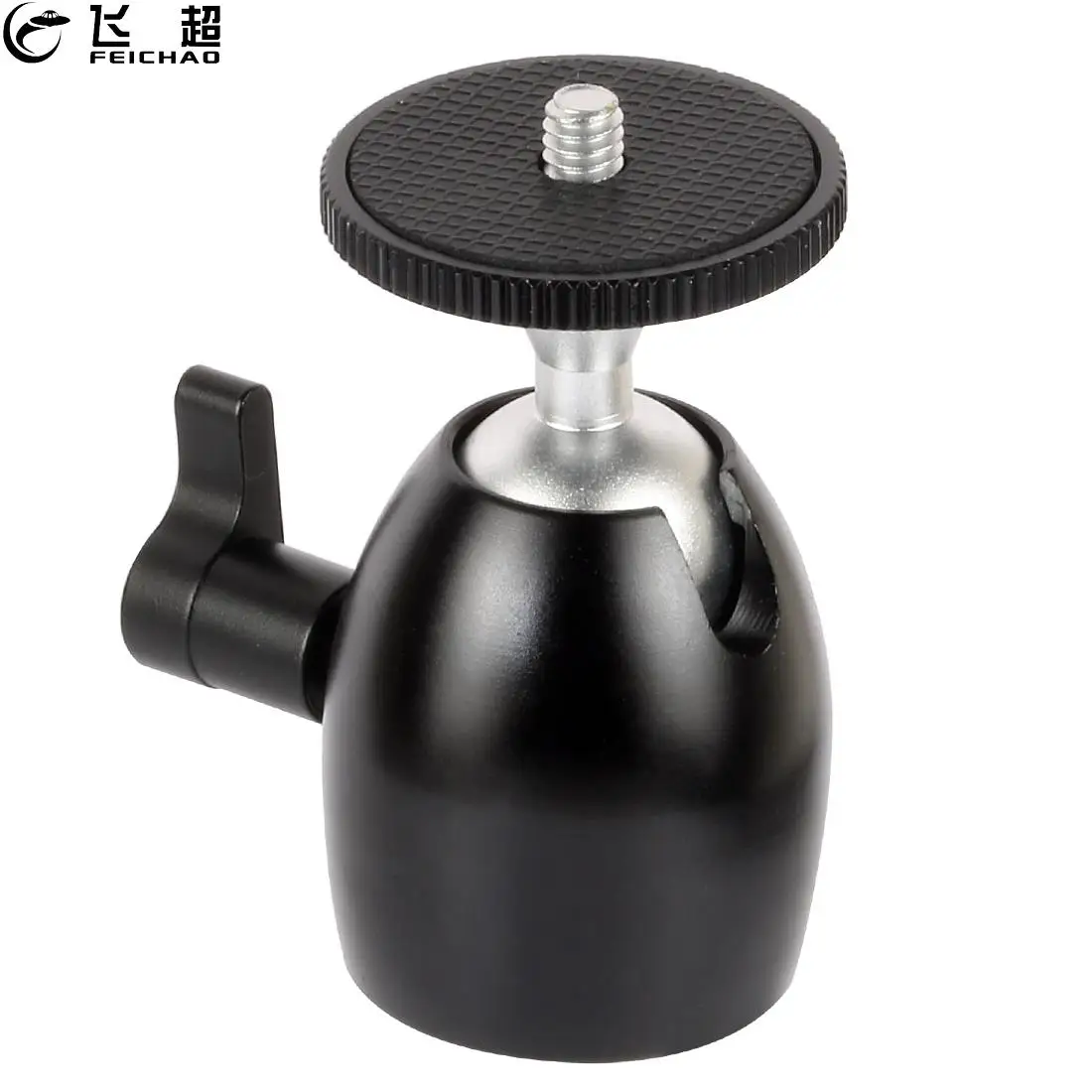 

Крепление МНИ шаровой головки штатива Q39 DSLR Камера 360 Поворотный Ballhead 1/4 "винтовой металлический штатив светильник стойка для крепления адап...