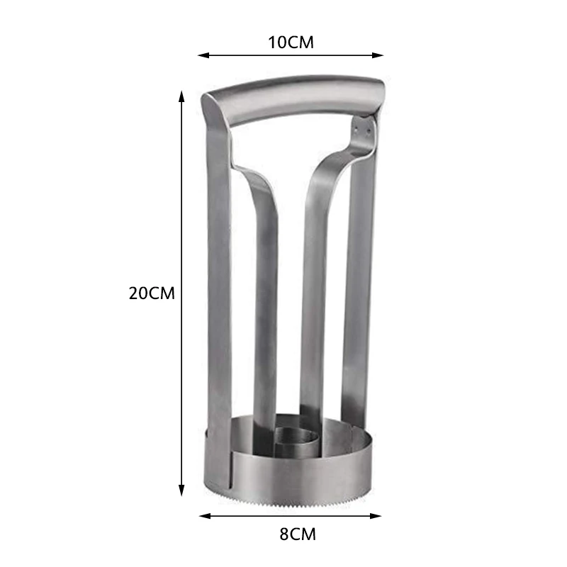 

1Pcs Stainless Steel Easy To Use Pineapple Peeler Accessories Pineapple Slicers Fruit Knife Cutter Corer Slicer Kitchen Tools