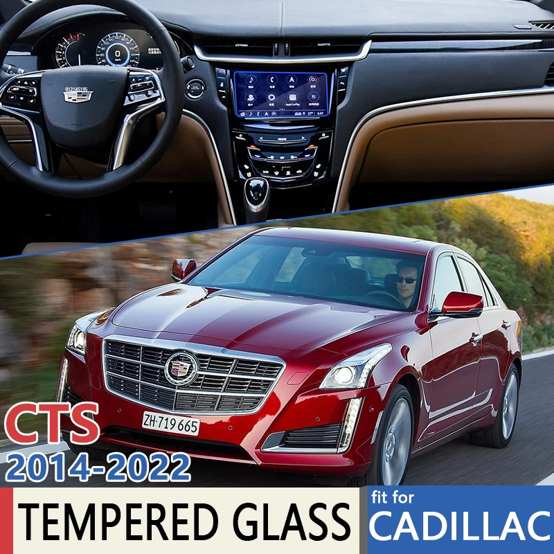 

for Cadillac CTS MK3 2014 2015 2016 2017 2018 2019 2020 2021 2022 Navigation Film Screen Protector Tempered Glass Accessories