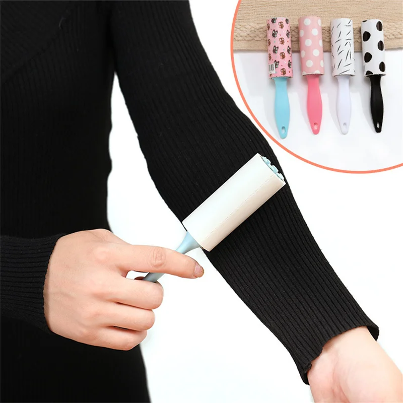 

Portable Cleaning Device Household Cleaning ToolsLint Roller Dog Pet Hair Remover Mini Tearable Clothes Coat Sticky