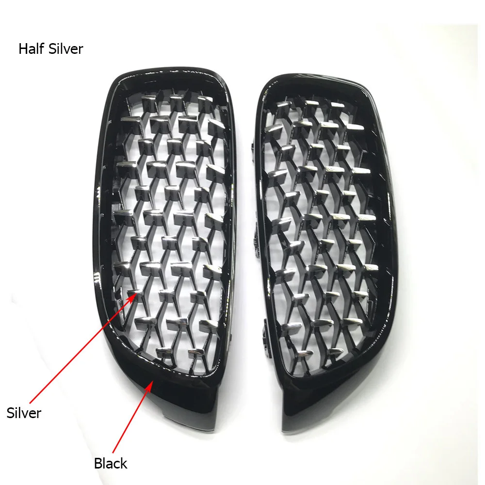 Одна пара автомобильных гоночных грилей Передние решетки почки для BMW F30 F31 F35 F10 F18