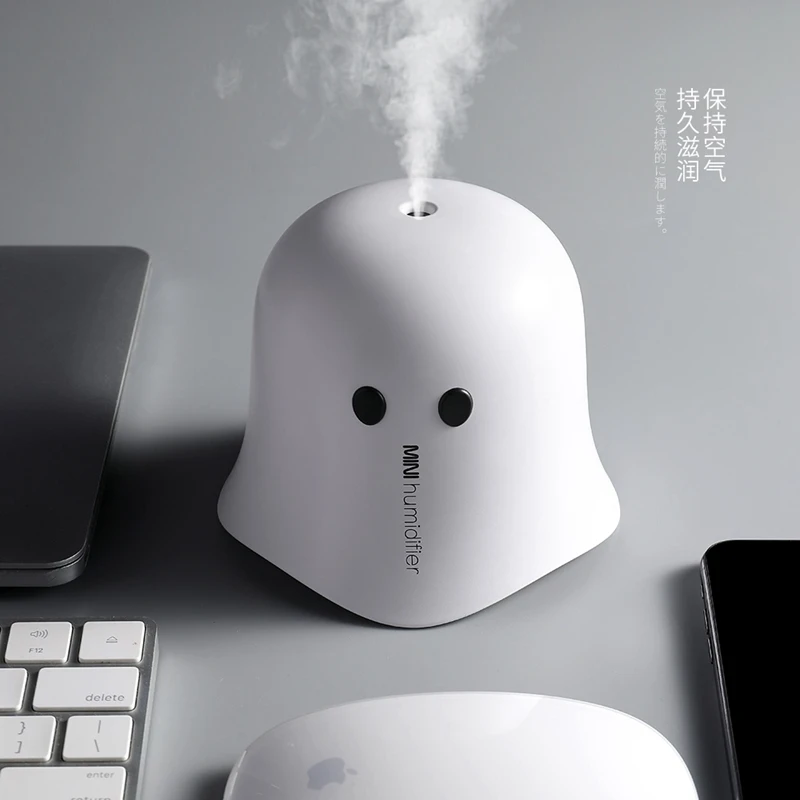 Маленький привидение милый мини увлажнитель воздуха домашний USB распылитель