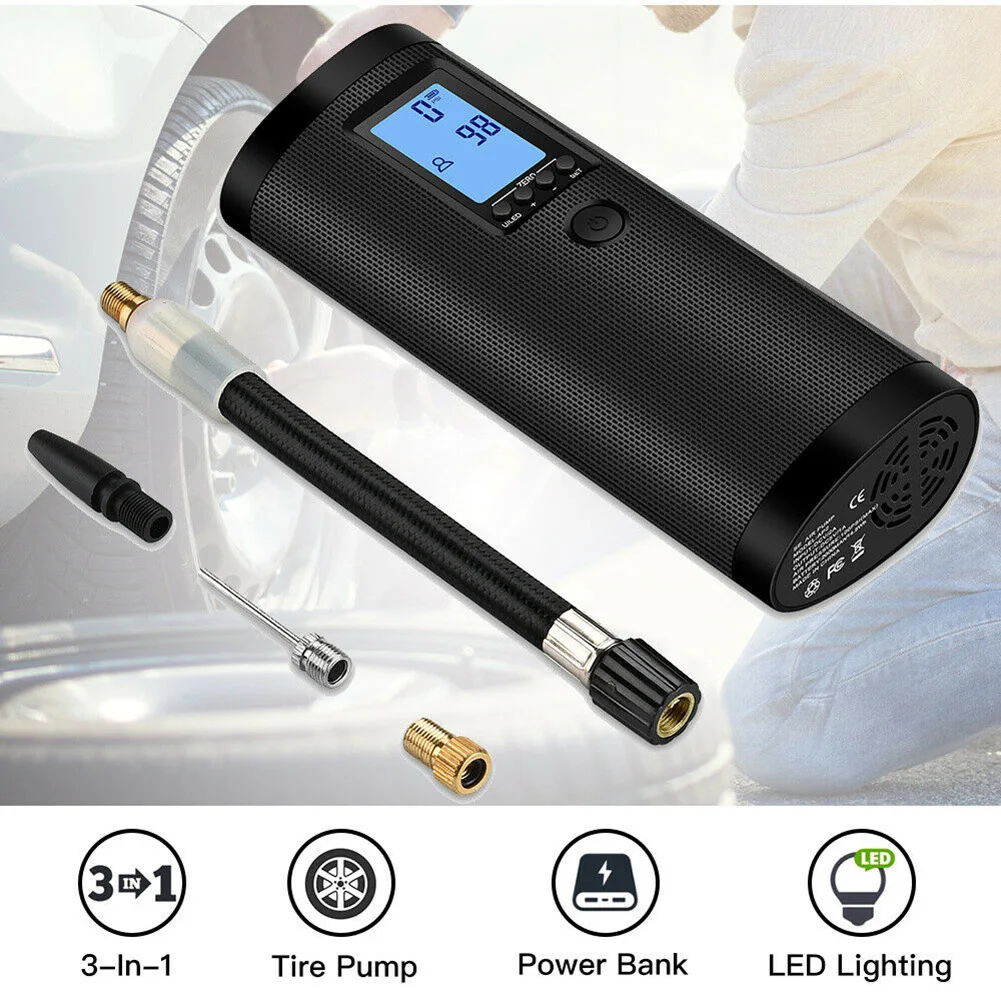 Электрический насос для интеллектуального велосипеда 12 В автомобильный