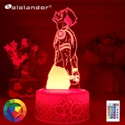 Светодиодный ные ночники аниме лампа Yuji Itadori фигурка для детской спальни декоративный ночник манга крутой подарок детские настольные лампы Прямая поставка