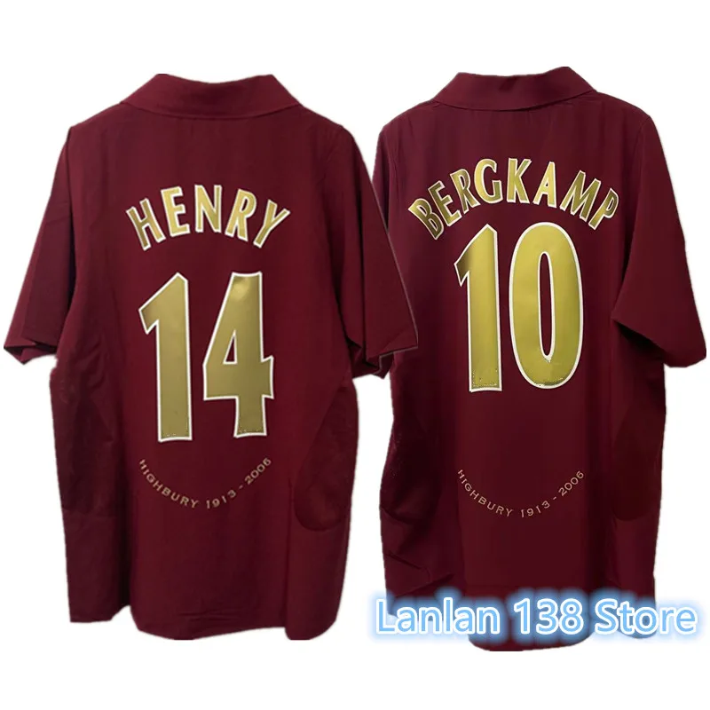 

Retro 2005 2006 BERGKAMP HENRY 1990 classic 1999/2014 ROSICKY Vintage Jersey Classic Shirt