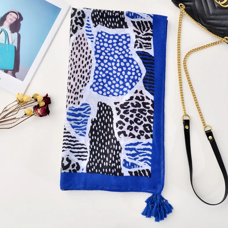 Женский солнцезащитный шарф в богемном стиле |