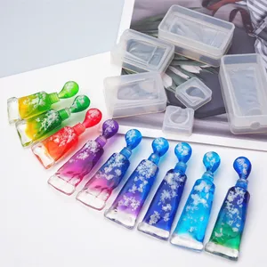 DIY эпоксидная УФ эпоксидная силиконовая форма эпоксидные абразивные материалы пигмент зубная паста эпоксидная форма