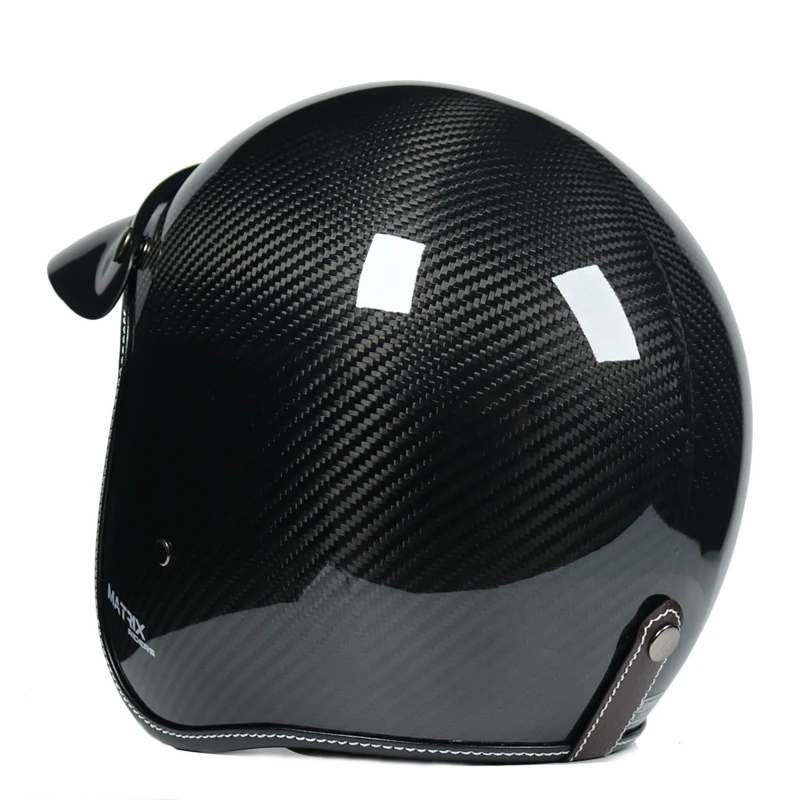 Новый светильник полупокрытие углеродное волокно мотоциклетные шлемы