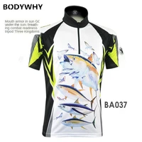 new men fishing clothes sun protection clothes t shirt quick drying cycling clothing sunscreen clothing summer wicking digital