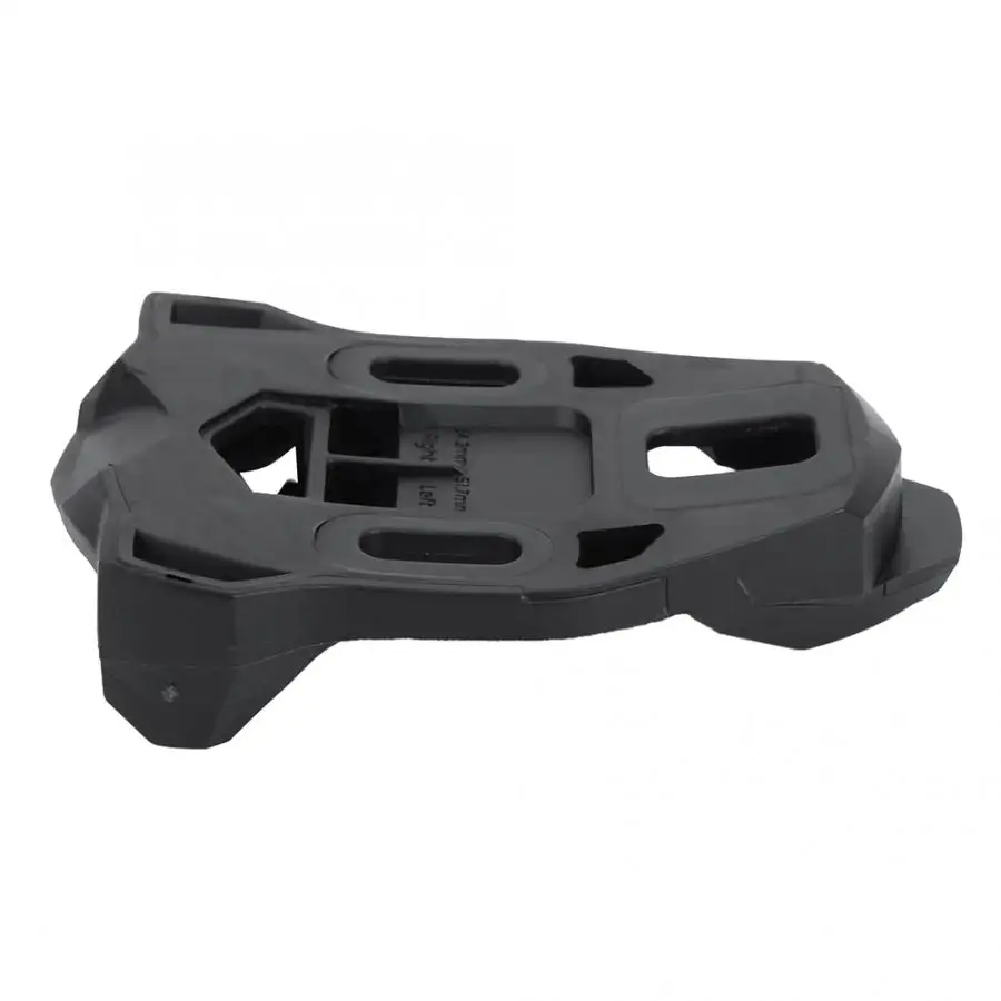 

1 pair of Plastic Black Pedal Cleat Lock Road Bike Cycling Cleat Lock Anti-skid Road Bike Cleat for Riding