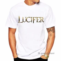 new vintage lucifer tv show lucifer logo t shirt graphic print t shirt short sleeve t shirts funny men clothes 90s tee tops