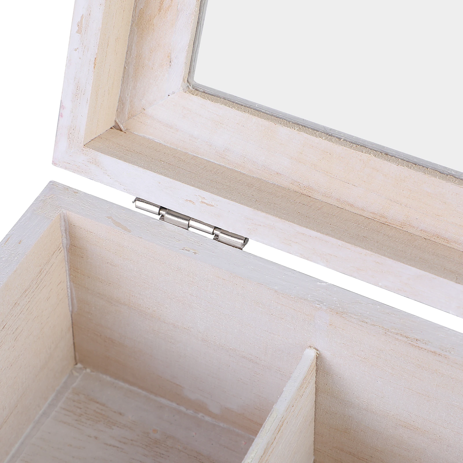 Деревянная чайная коробка с крышкой 9 ячеек в стиле ретро стеллаж для хранения