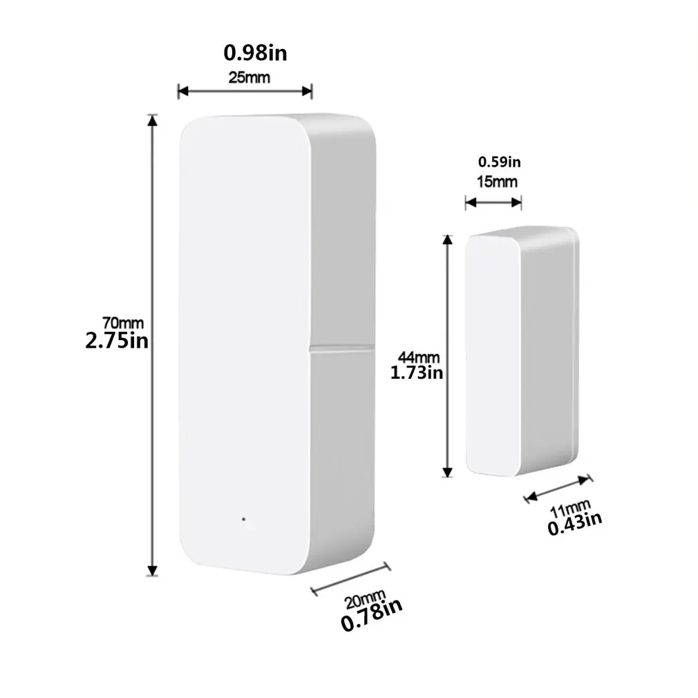 

Tuya Smart WiFi Door Sensor Door Open /Closed Detectors Magnetic Switch Window Sensor Home Security Alert Security Alarm