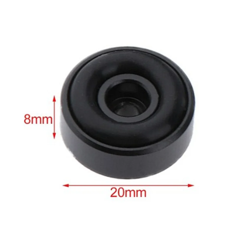 4 шт./компл. черный алюминиевый динамик CD проигрыватель радио усилитель коврик