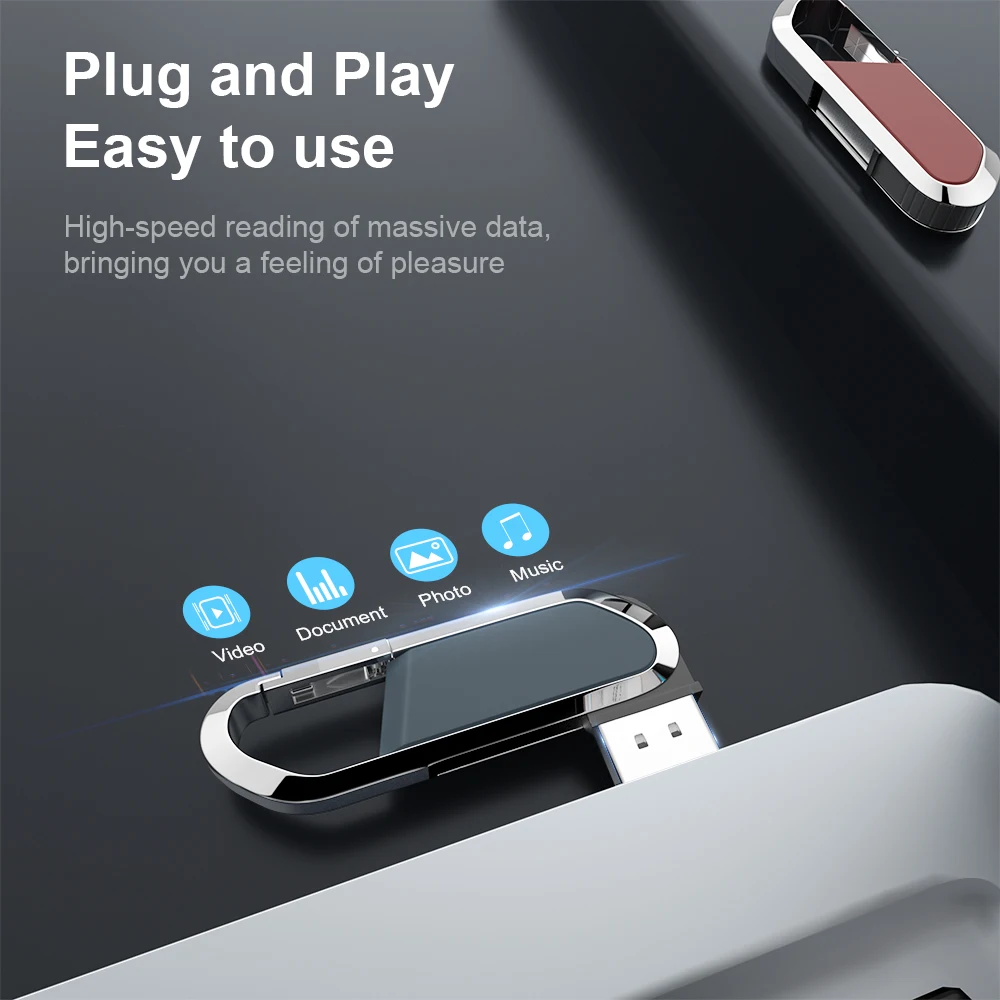 Металлический USB флеш накопитель с кольцом для ключей|8gb pendrive|metal usbflash drive memory stick |