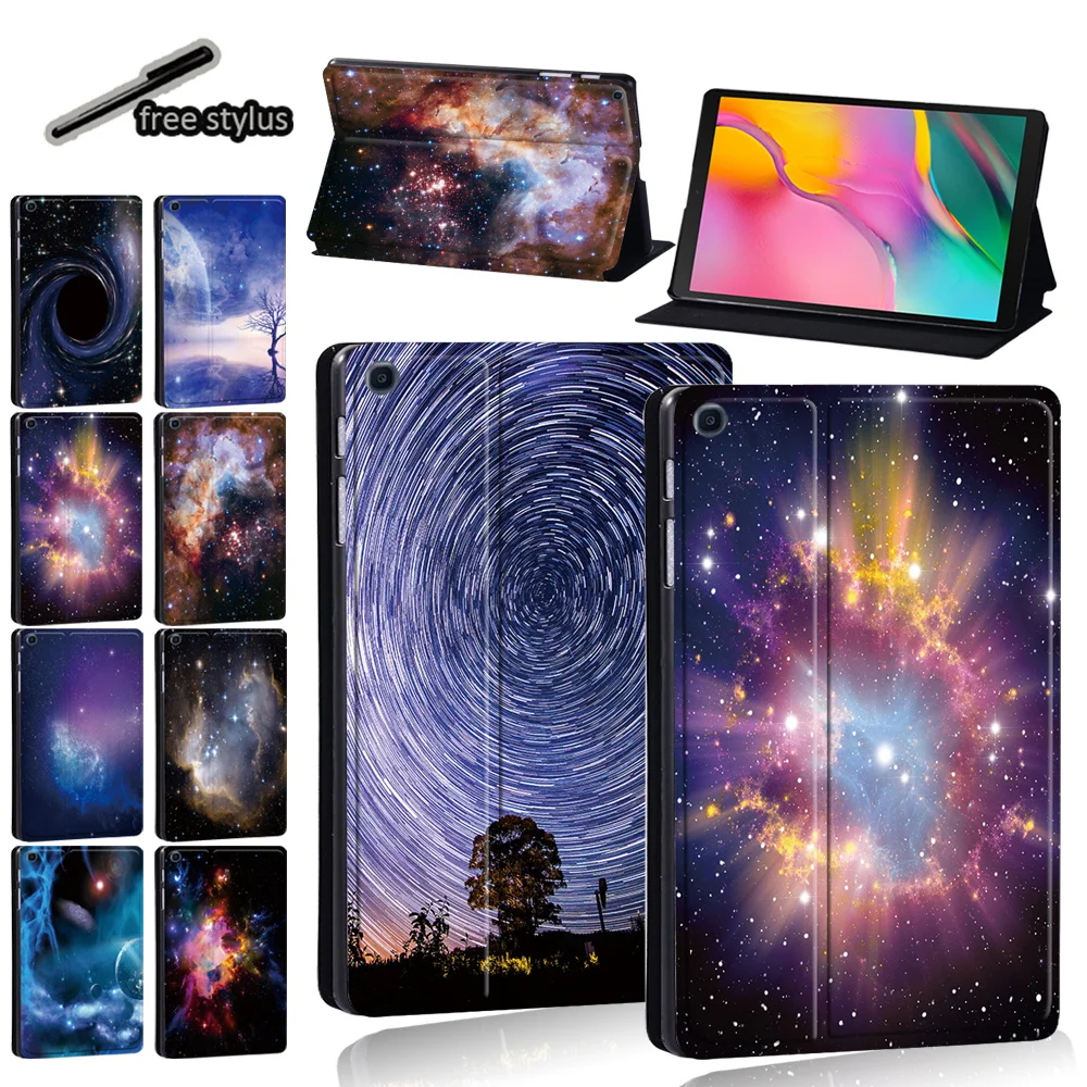 Tablet Case for Samsung Galaxy Tab S6 Lite/Tab S7/Tab S6/Tab S4/S5e(T720/T725) Scratch Protection Cover + Stylus