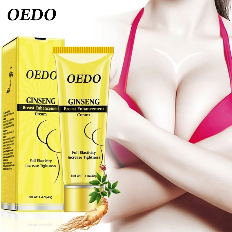 

Ginseng Breast Enlargement Cream Effective Full Elasticity Breast Enhancer Increase Tightness Big Bust Body Cream Breast Care