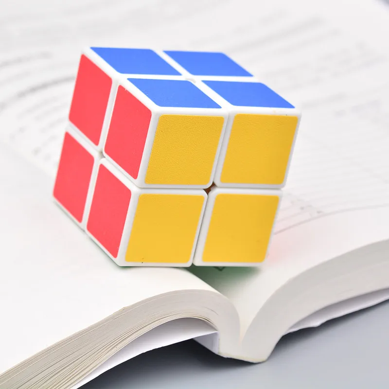 Магический куб 2x2x2 ультра гладкие Кубики головоломки Скорость Куб квадратный