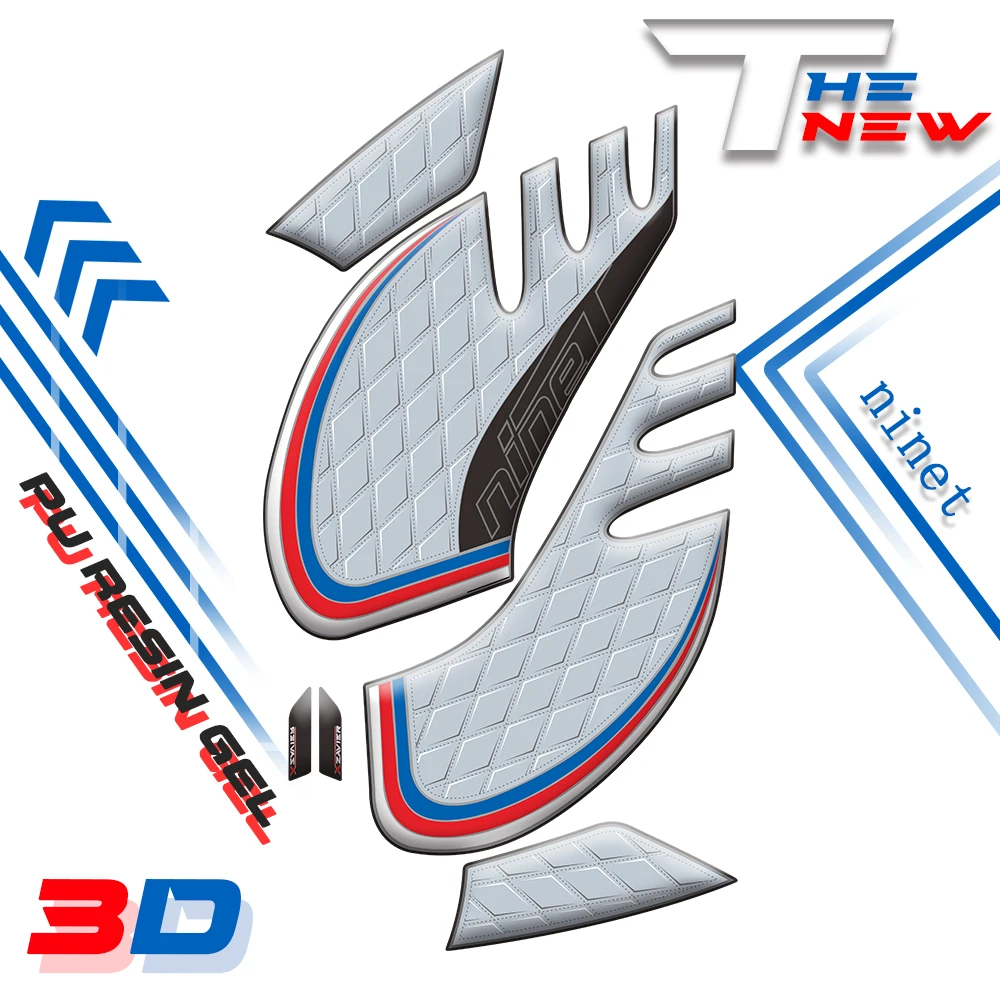 Светоотражающий 3D гелевый передний бак наклейка обтекатель цифровая доска