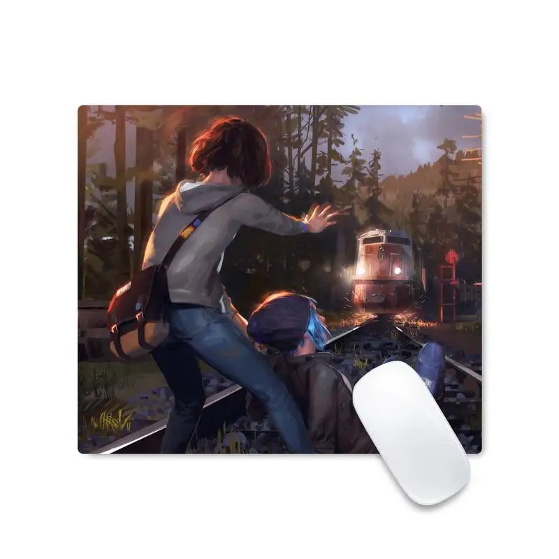 

life is strange game Keyboards Mat Rubber Gaming mousepad Desk Mat Non-slip Cushion Square Thickness 2mm