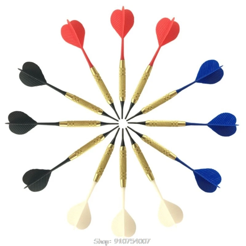 

12pcs/set Soft Nylon Tip Darts PC Shaft for Electronic Plastic Dartboard Home Bar Random Color D24 20 Dropship
