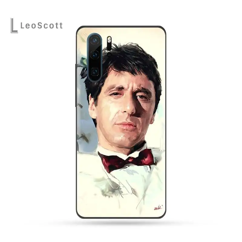 Чехол Scarface с Тони курительным фильмом США для телефона Huawei P9 P10 P20 P30 Pro Lite smart Mate 10 20