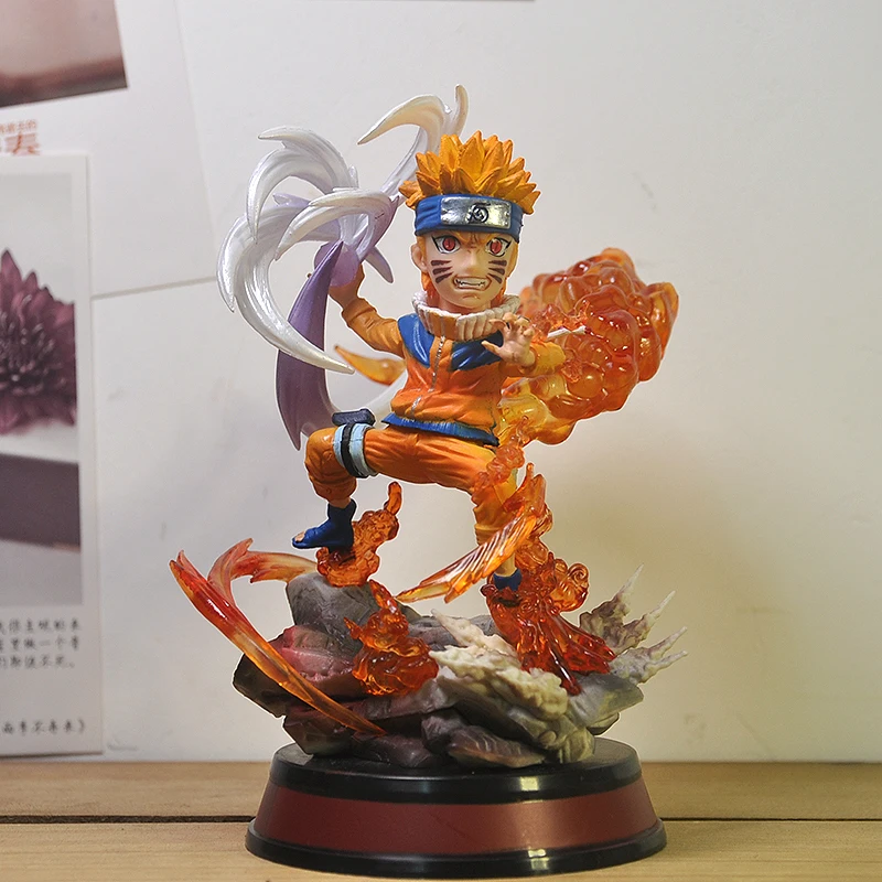 Экшн-фигурка Наруто Узумаки нарукарозмама сцена кююби кукла украшение для