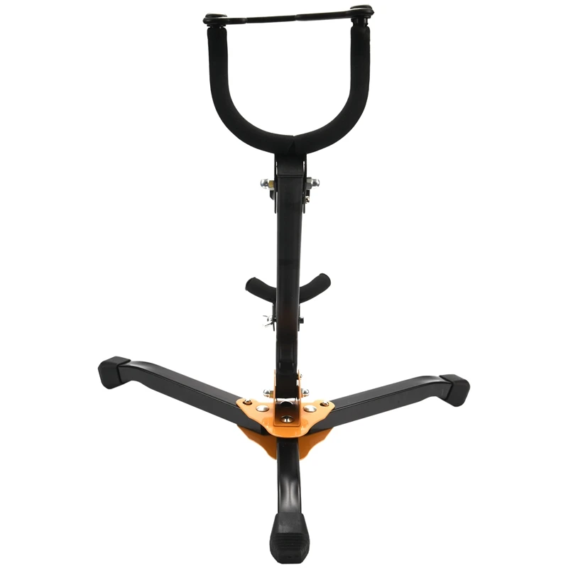 

Альт-саксофон стенд тенор держатель для саксофона Портативный складной инструмент Аксессуары колышек для саксофона держатель для саксофо...