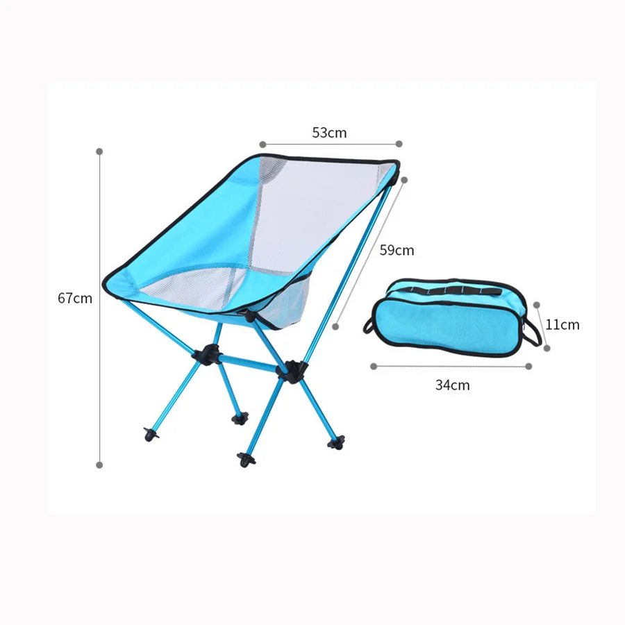 GLEEGLING ультра легкий рюкзак для стула Складное Сиденье кемпинга рыболовное кресло